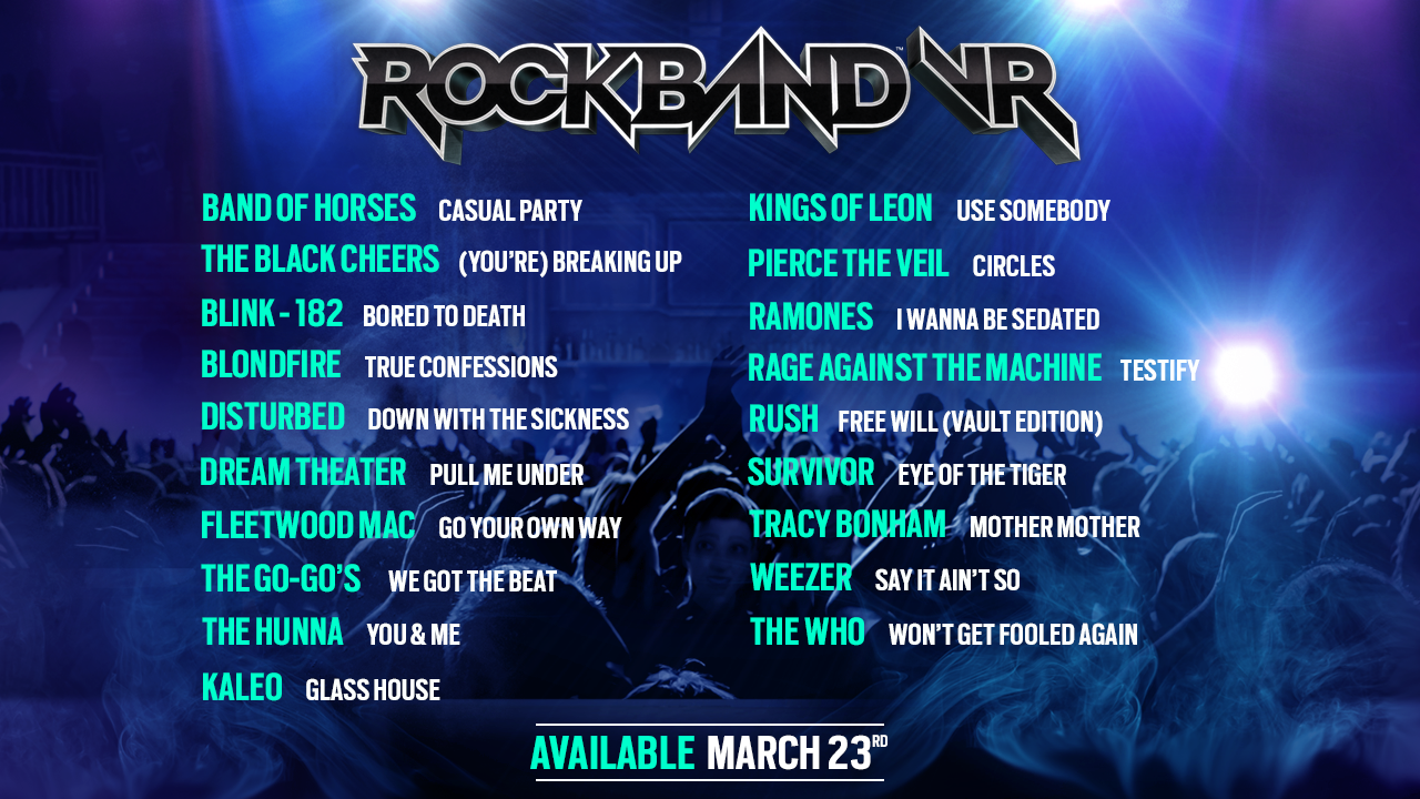 rock band vr