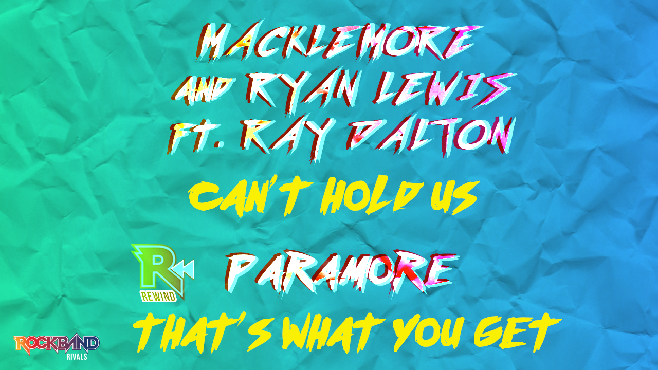 Macklemore And Ryan Lewis Featuring Ray Dalton Cant Hold Us